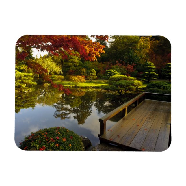 Imán Arboreto, Jardín Japonés, Seattle, Washington, (Horizontal)