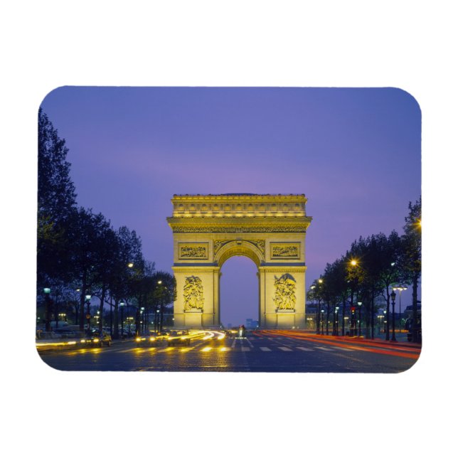 Imán Arc de Triomphe, París, Francia, (Horizontal)