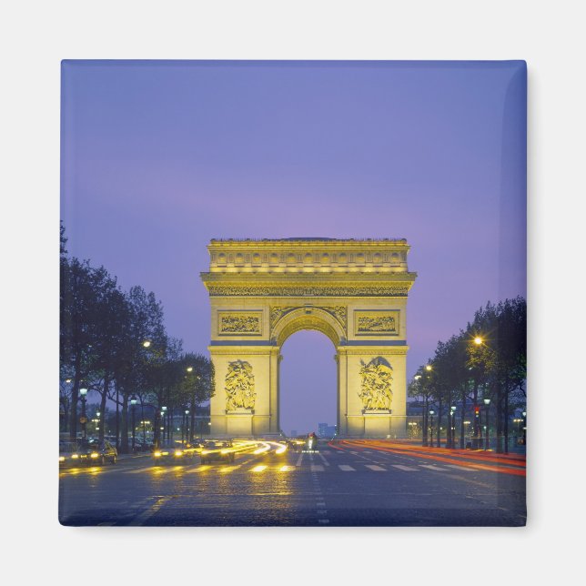 Imán Arc de Triomphe, París, Francia, (Frente)