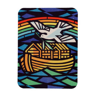 Imán Arca de Noé con Espíritu Santo