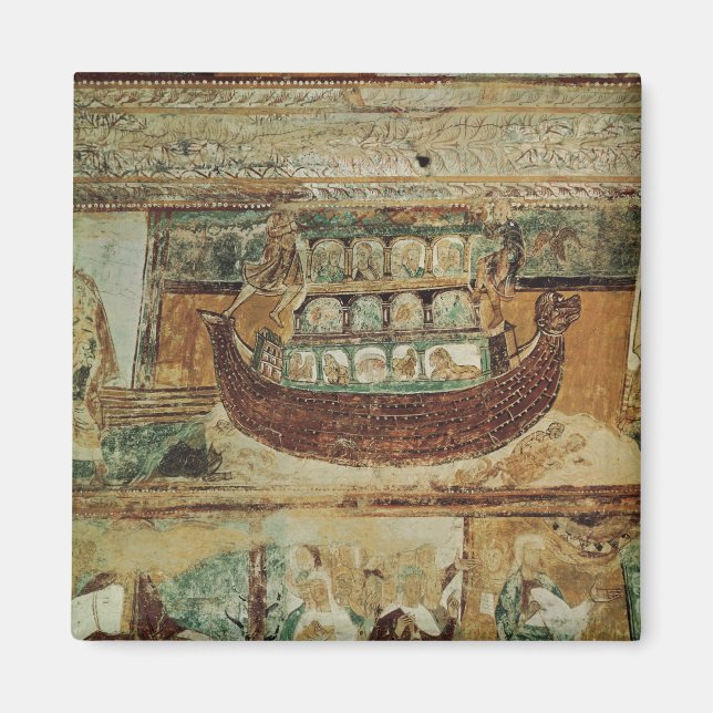 Imán Arca de Noé durante la inundación, c.1100 (Frente)