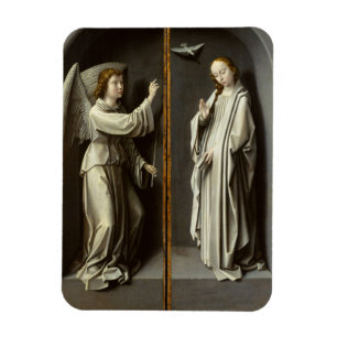 Imán Arcángel Gabriel; La Virgen anuncia