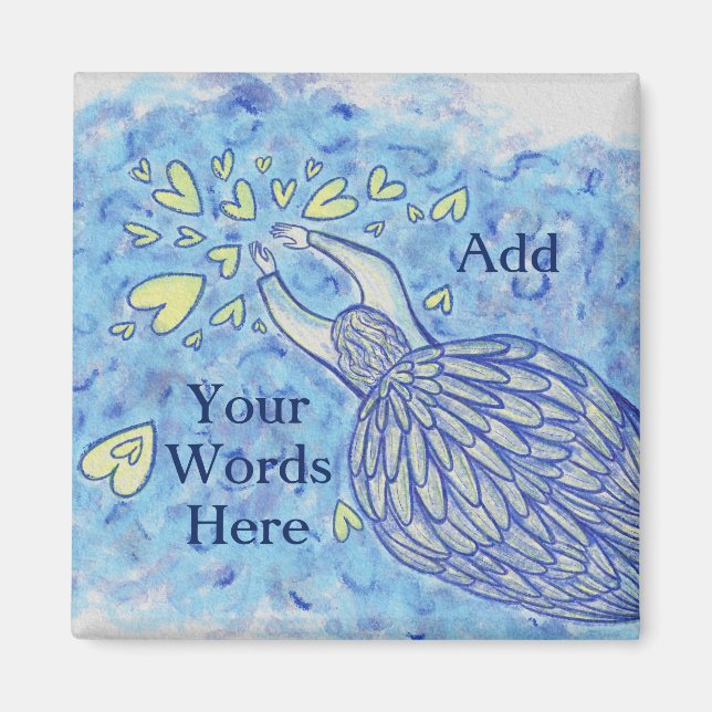 Imán Archangel Michael Art Personalizado Fridge Magnets (Frente)