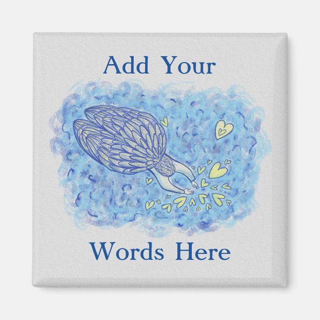 Imán Archangel Michael Art Personalizado Fridge Magnets (Frente)