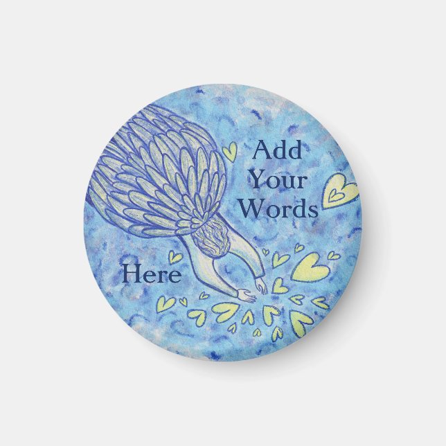 Imán Archangel Michael Art Personalizado Fridge Magnets (Frente)