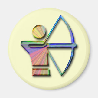 Imán Archer con flecha y arco