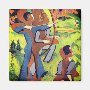 Imán Archers (1935-1937) por Ernst Ludwig Kirchner Magn