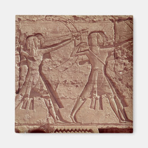 Imán Archers, detalle de la caza de Ramesses III