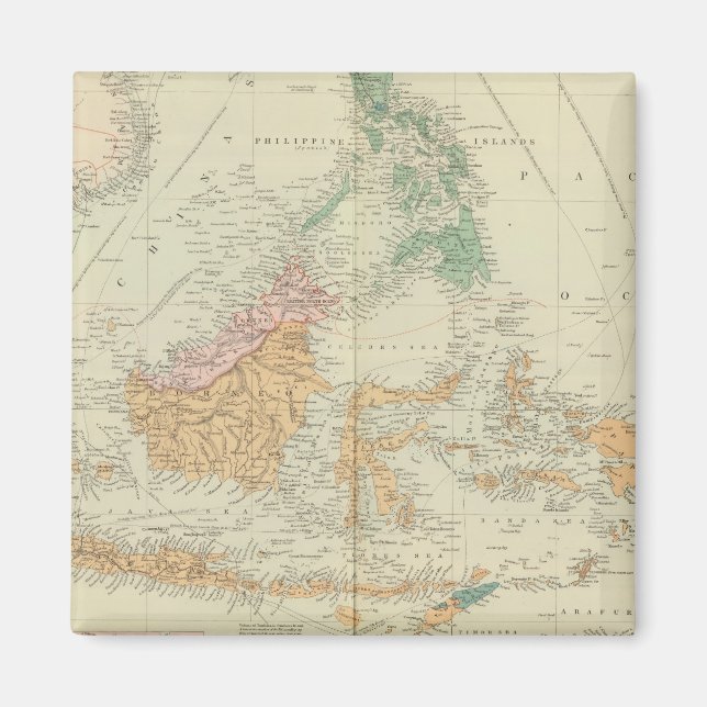 Imán Archipiélago asiático 3 (Frente)