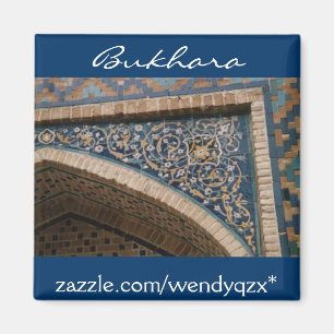 Imán Arco azul de la teja de Bukhara