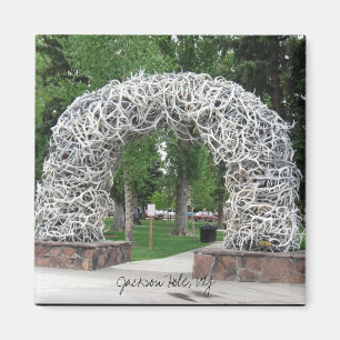 Imán Arco de la asta de Jackson Hole