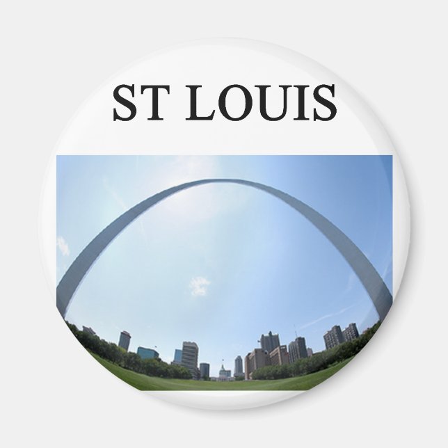 Imán arco de ST LOUIS missouri (Frente)