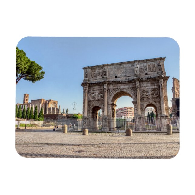 Imán Arco de Triunfo de Constantino - Roma, Italia (Horizontal)