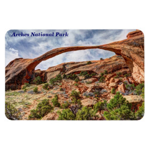 Imán Arco del paisaje - parque nacional de los arcos -