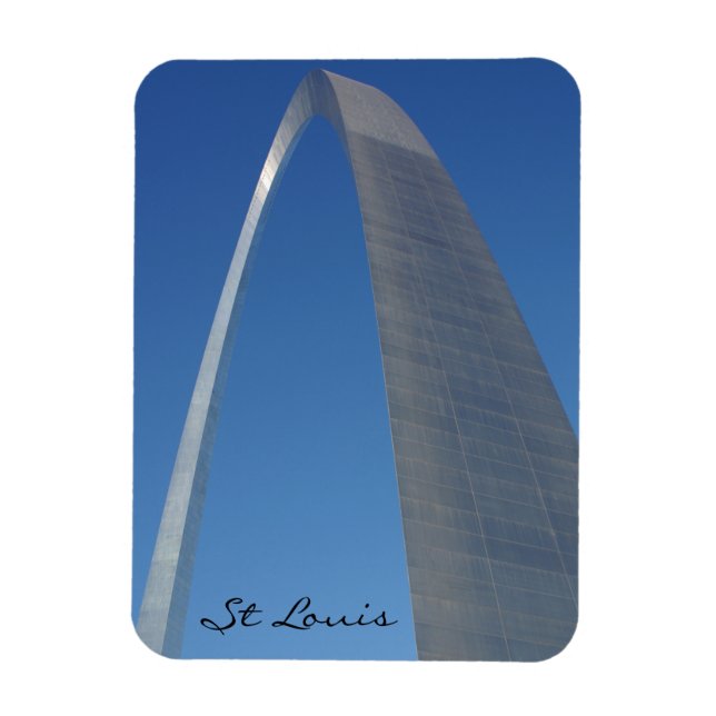 Imán Arco del Portal de St. Louis (Vertical)