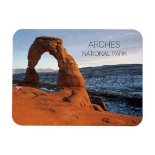 Imán Arco Delicado, Parque Nacional Arches, Moab, Utah