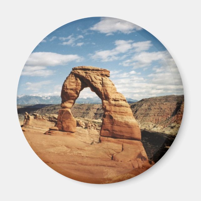 Imán Arco Delicado, Parque Nacional Arches, Utah (Frente)