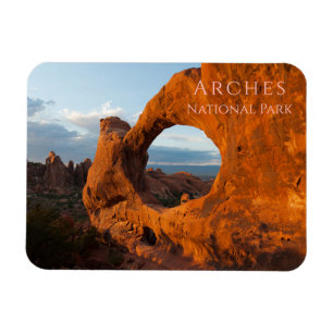 Imán Arco Doble O, Parque Nacional Arches, Utah