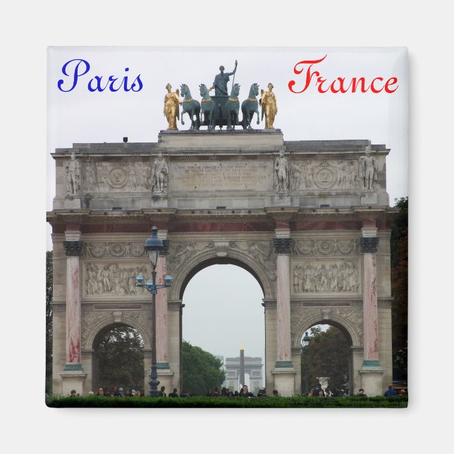 Imán Arco en París (Frente)
