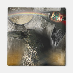 IMÁN ARCO IRIS DE LOS CUERVOS
