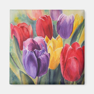 Imán Arco iris del tulipán