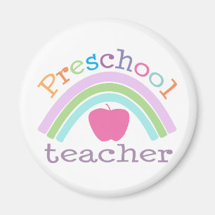 Imán Arco iris preescolar del profesor