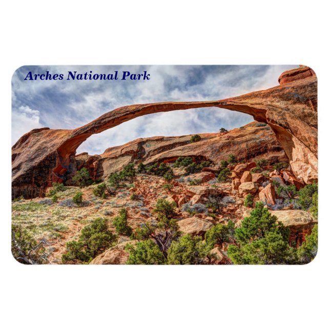 Imán Arco paisajístico - Parque Nacional Arches - Utah (Horizontal)