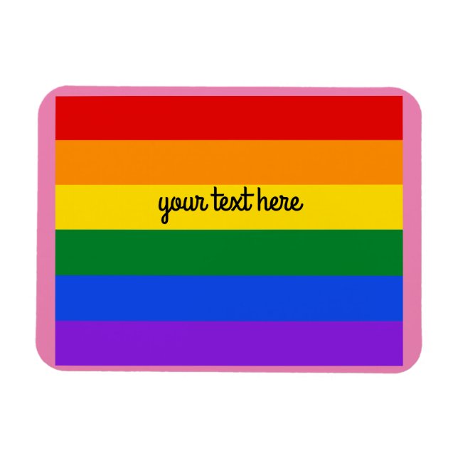 Imán Arcoiris #1 Magnate (Horizontal)