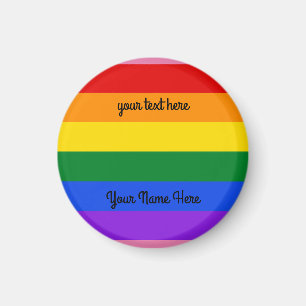 Imán Arcoiris #1 Redondeo Magnate