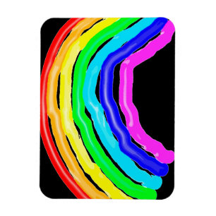 Imán Arcoiris dibujado