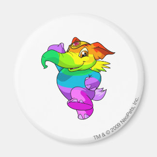 Imán Arcoiris elefante