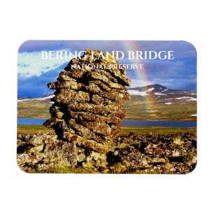 Imán Arcoiris en la reserva nacional de Bering Land Bri