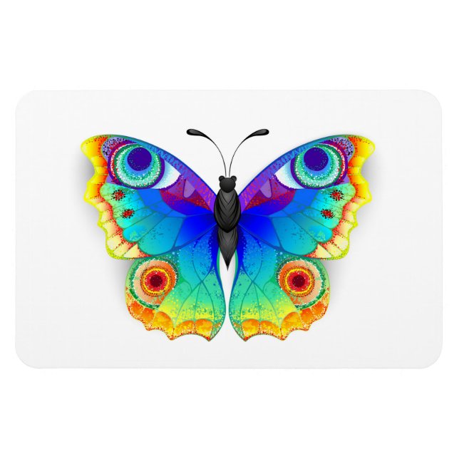 Imán Arcoiris mariposa Peacock Eye (Horizontal)