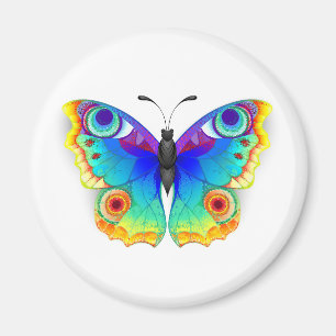 Imán Arcoiris mariposa Peacock Eye