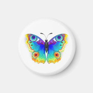 Imán Arcoiris mariposa Peacock Eye