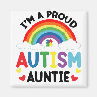Arcoíris Soy una orgullosa tía de autismo Concienc