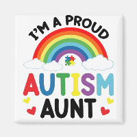 Arcoíris Soy una tía orgullosa de autismo Concienc
