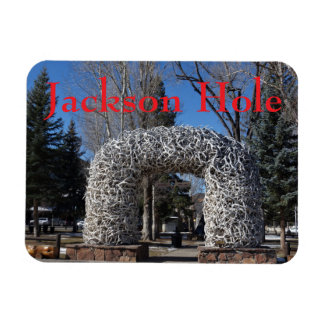 Imán Arcos de asta Jackson Hole Wyoming