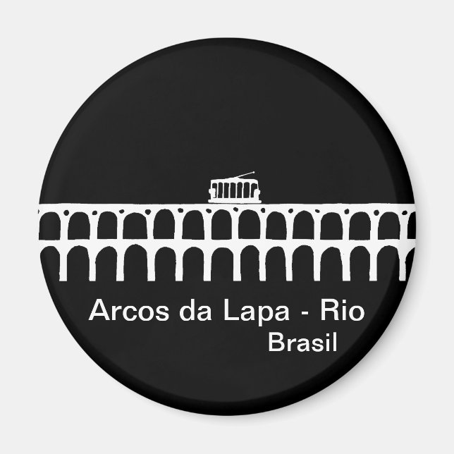 Imán Arcos de Lapa - Río de Janeiro (Frente)