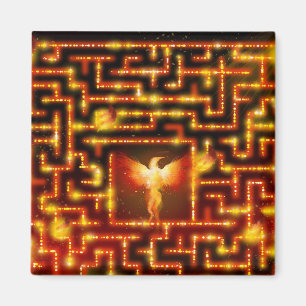 Imán ardiente del laberinto de Phoenix