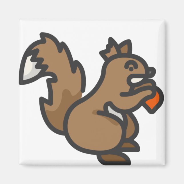 Imán ardilla (Frente)