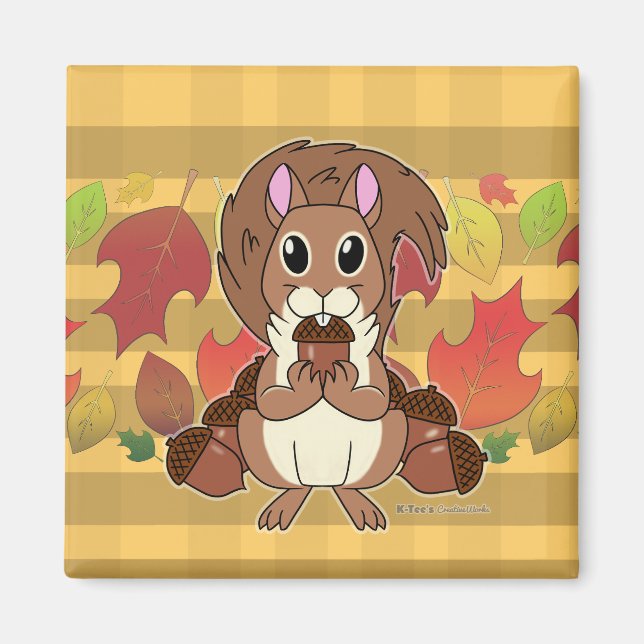 Imán Ardilla de ardilla - (Frente)