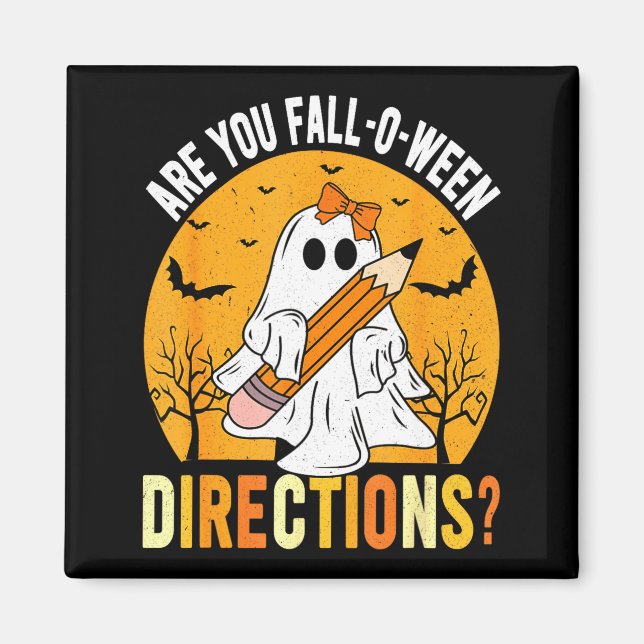 Imán Are You Fall-o-ween Direction Funny Sarcastic Quot (Frente)