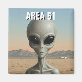 Imán Área 51 Nevada Alien