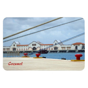 Imán Área de embarque de Cozumel