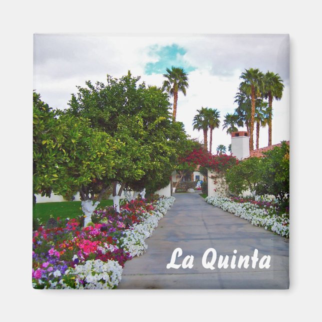 Imán Área de Palm Springs de California (Frente)