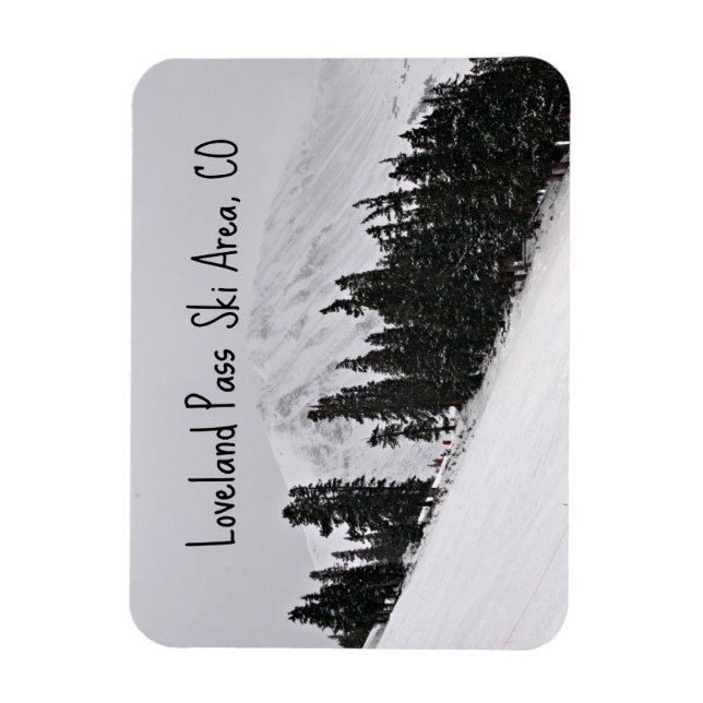 Imán Área del esquí del paso de Loveland, CO (Vertical)