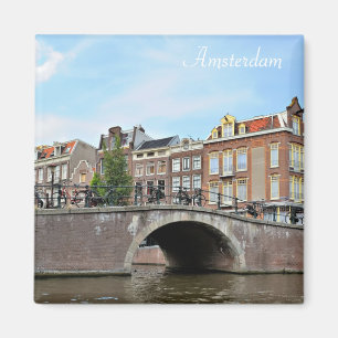 Imán área histórica de Ámsterdam, Países Bajos