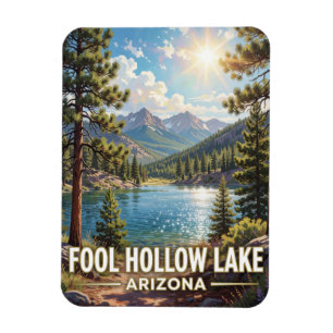 Imán Área Recreativa del Lago Fool Hollow — Arizona