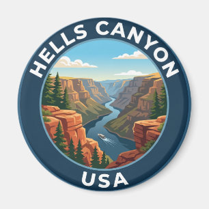 Imán Área Recreativa Nacional Hells Canyon EE. UU.
